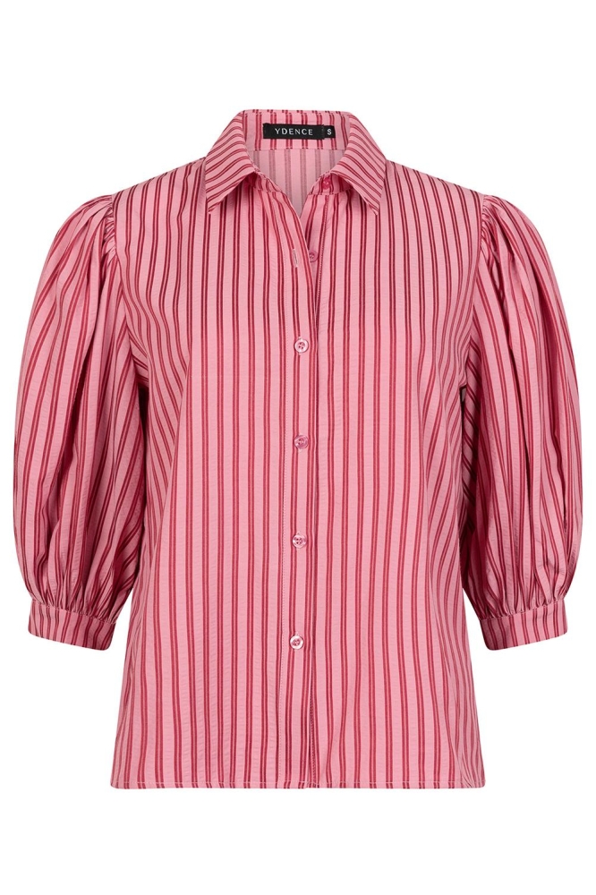 BLOUSE ANNIE HSS2508 10139 PINK/ DARK RED
